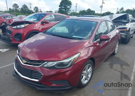 2016 Chevrolet Cruze Lt Auto from USA, damaged, VIN 1G1BE5SM2G7298214